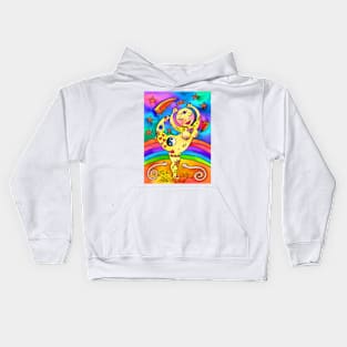 Yoga Moon Kids Hoodie